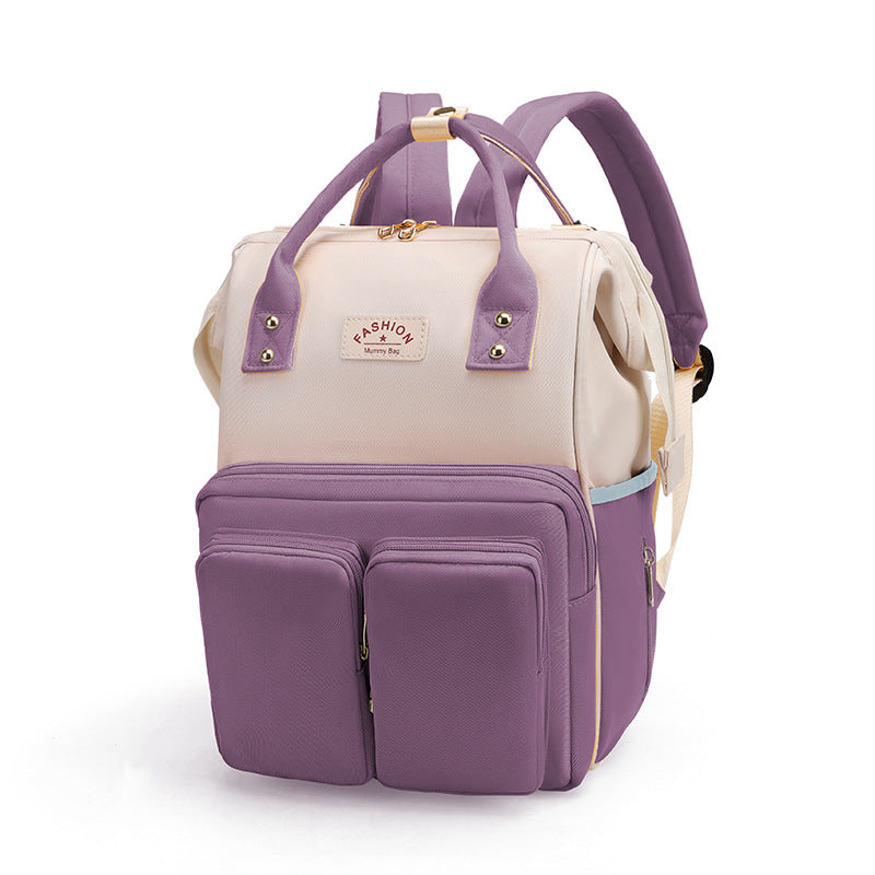 Multifunctional Diaper Backpack with Insulation