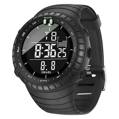 Multifunctional Digital Sports Watch with Luminous Display