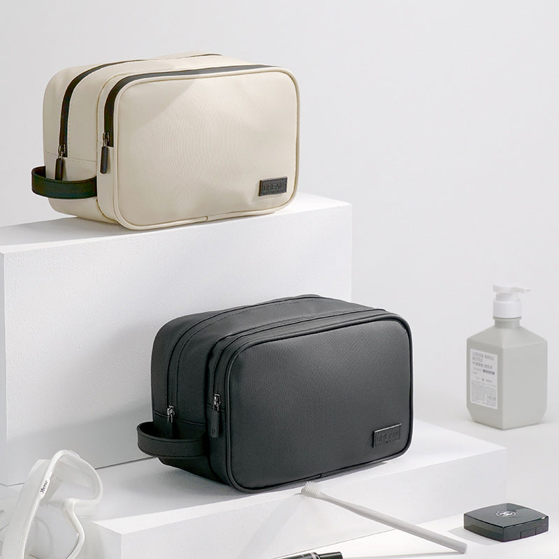 Multifunctional Double-Layer Travel Toiletry Bag