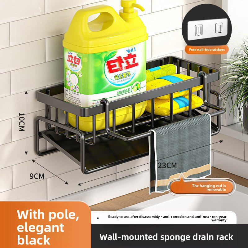 Multifunctional draining rack