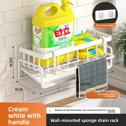Multifunctional draining rack