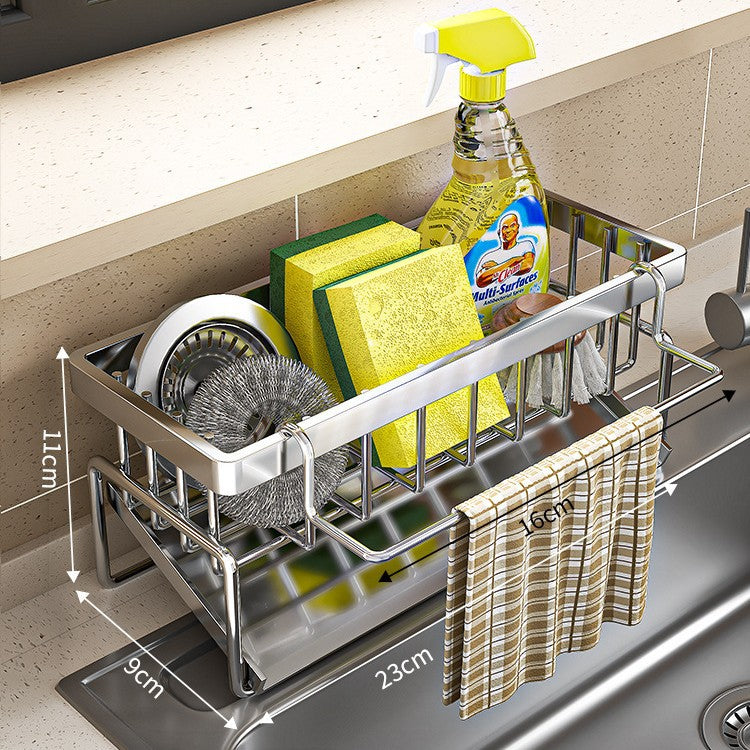Multifunctional draining rack