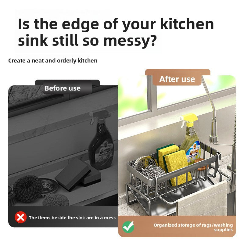 Multifunctional draining rack
