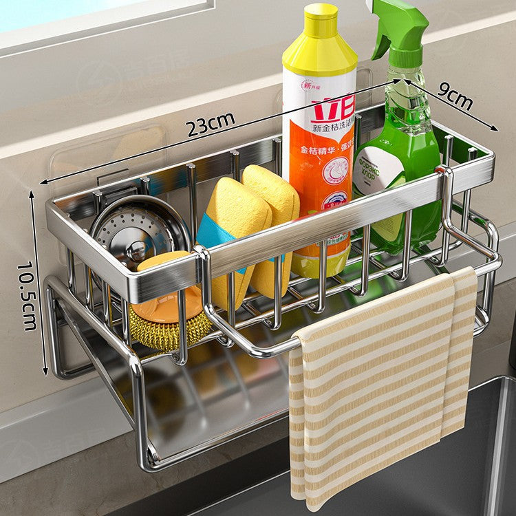Multifunctional draining rack