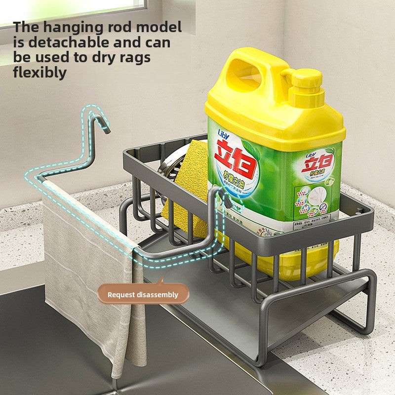Multifunctional draining rack