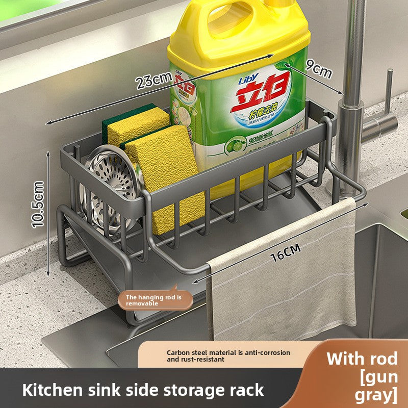 Multifunctional draining rack