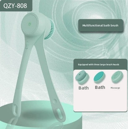 Multifunctional Electric Bath Brush USB Rechargeable Waterproof Scrubber Massage Tool