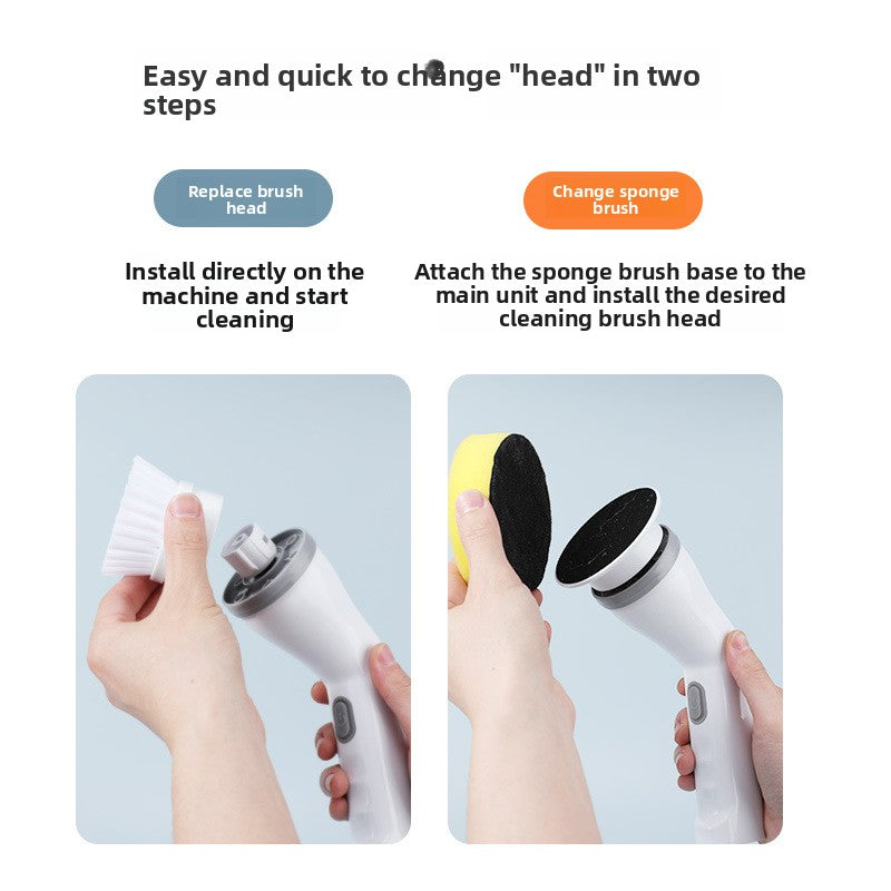 Multifunctional Electric Cleaning Brush