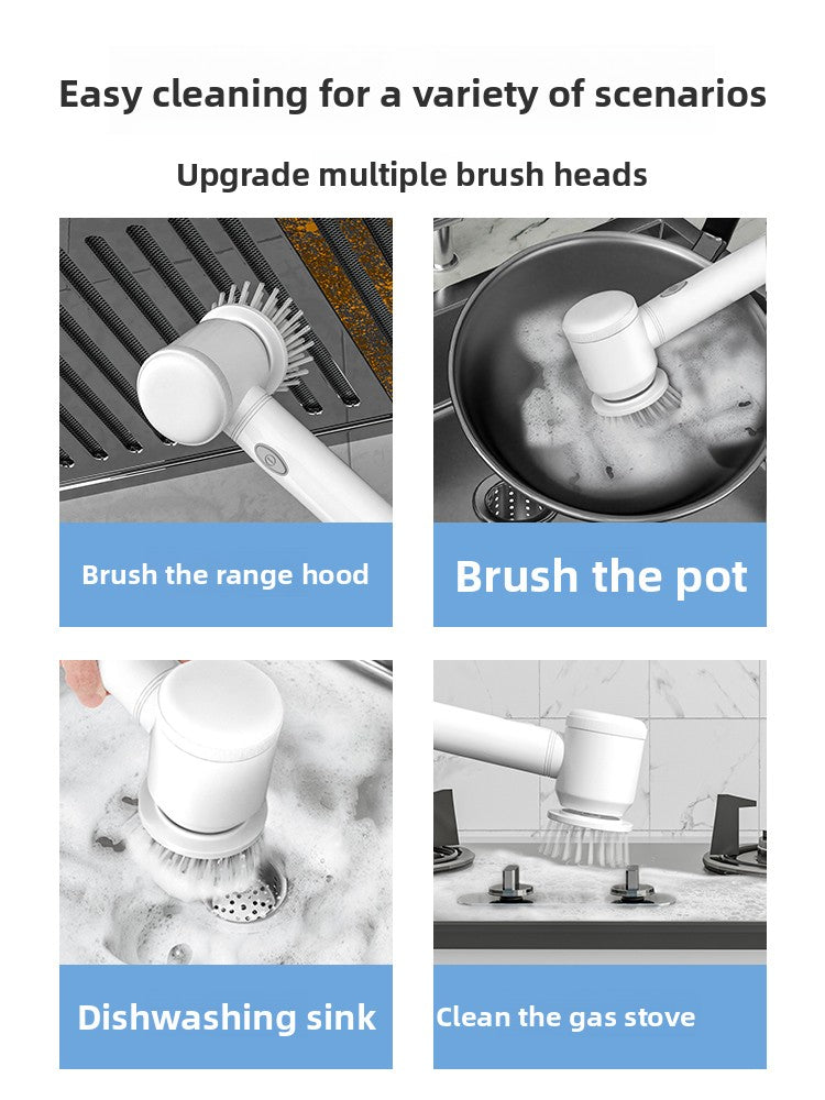 Multifunctional Electric Cleaning Brush