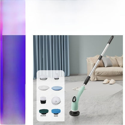 Multifunctional Electric Cleaning Brush with Interchangeable Heads