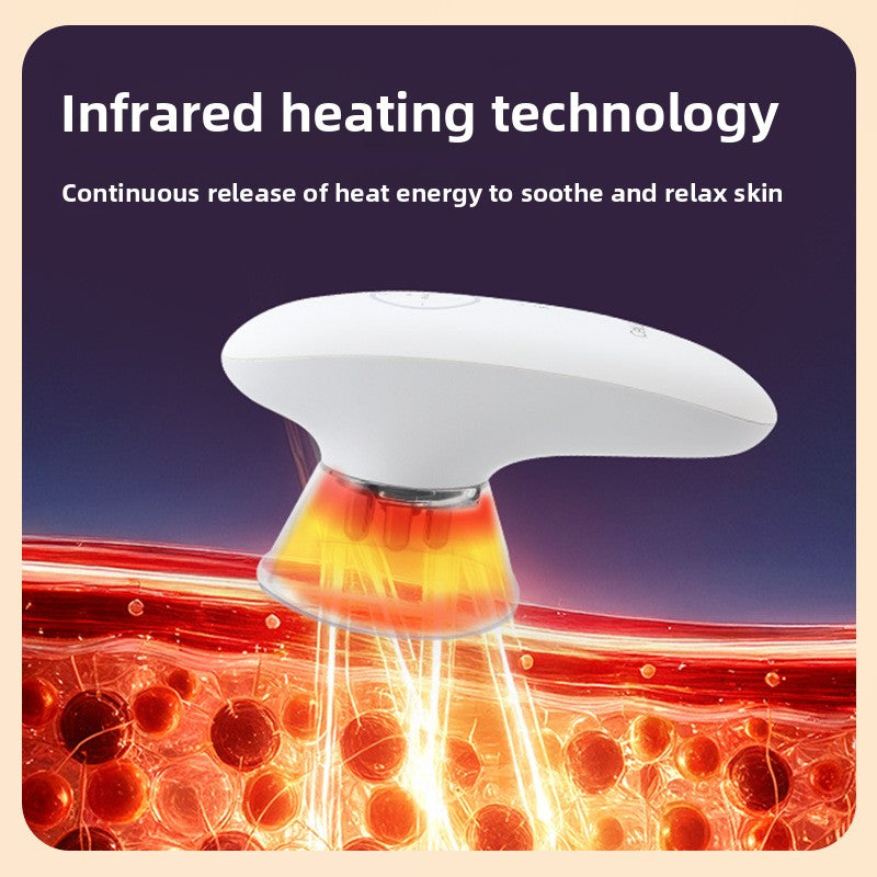 Multifunctional electric cupping scraping