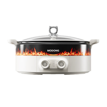 Multifunctional Electric Hot Pot with Dual Temperature Control