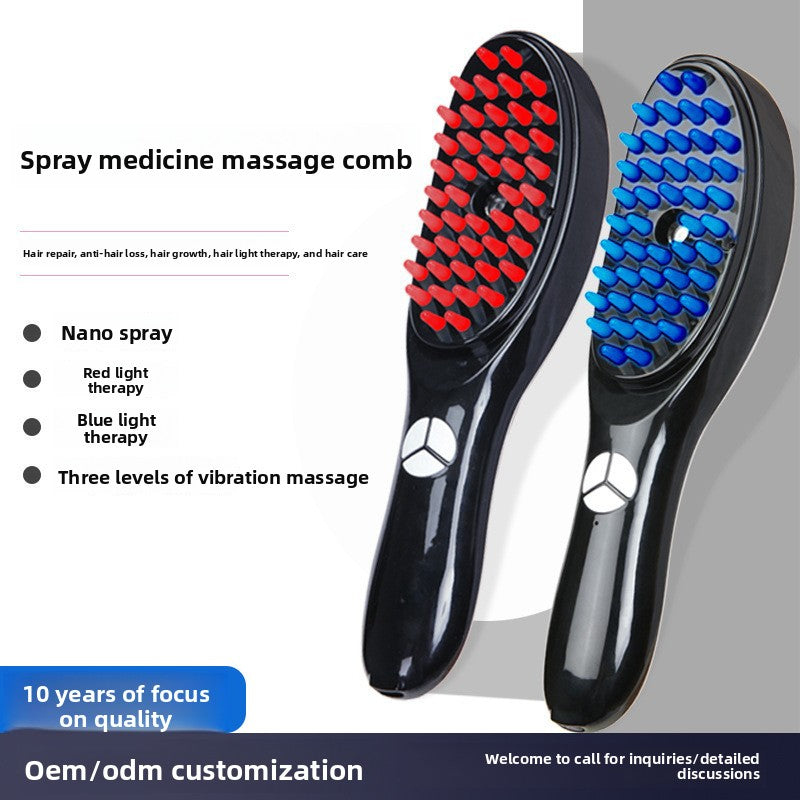 Multifunctional Electric Massage Spray Comb