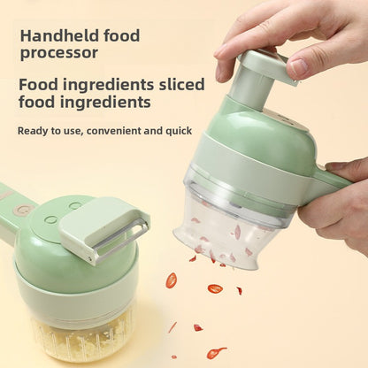 Multifunctional Electric Vegetable Chopper and Garlic Masher