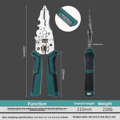 Multifunctional Electrician Wire Stripper Tool