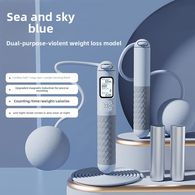 Multifunctional Electronic Counting Skipping Rope