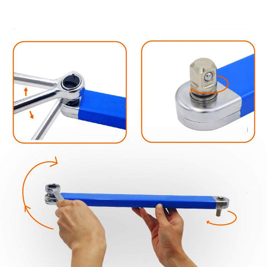 Multifunctional extension wrench