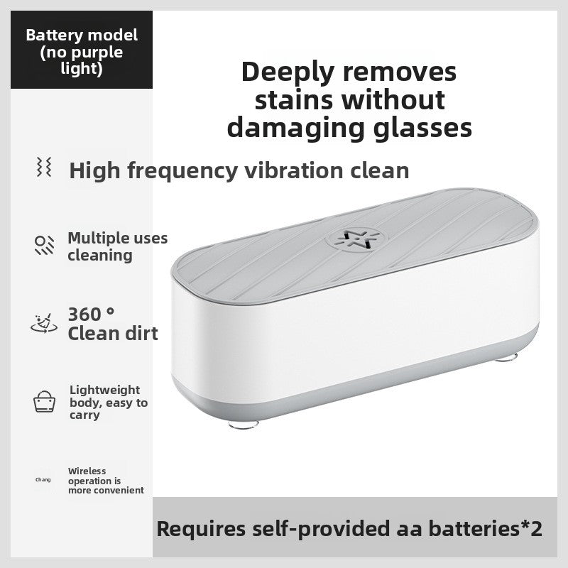 Multifunctional eyeglass cleaning machine