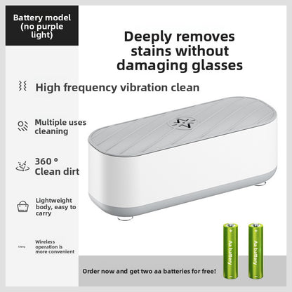 Multifunctional eyeglass cleaning machine