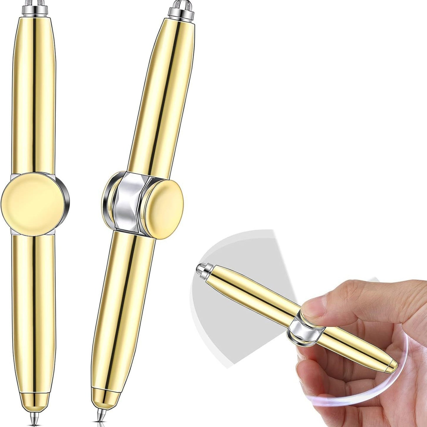 Multifunctional Fingertip Spinner with LED Light