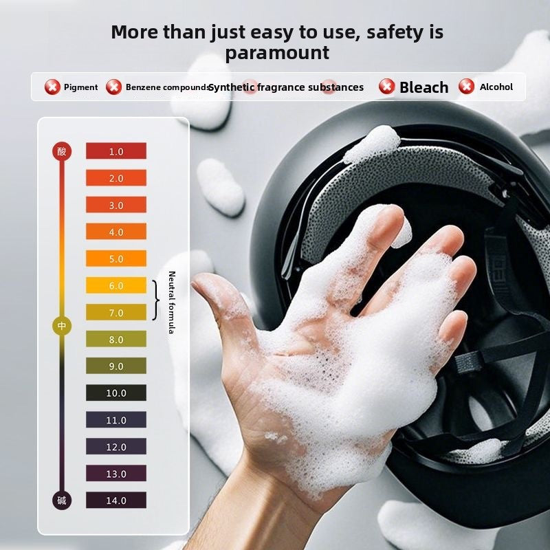Multifunctional foam cleaner