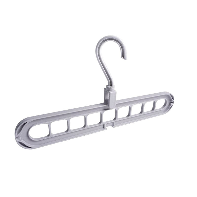 Multifunctional Foldable 9-hole Clothes Hanger