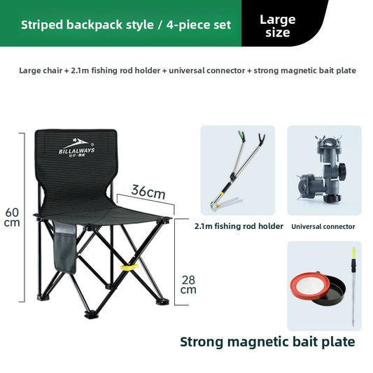Multifunctional Foldable Fishing Chair