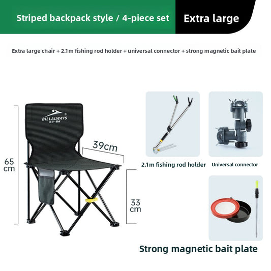 Multifunctional Foldable Fishing Chair
