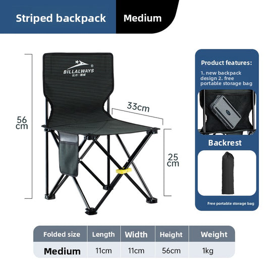 Multifunctional Foldable Fishing Chair