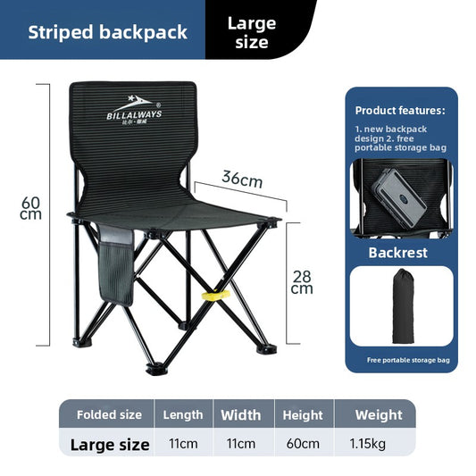 Multifunctional Foldable Fishing Chair
