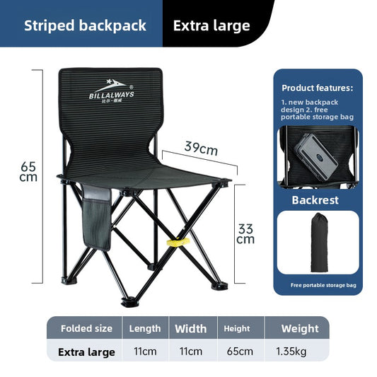 Multifunctional Foldable Fishing Chair