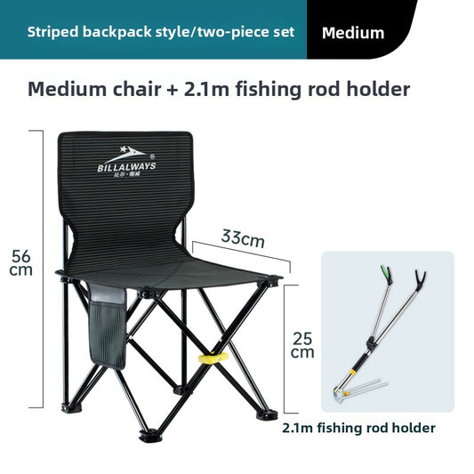 Multifunctional Foldable Fishing Chair