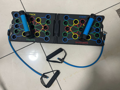 Multifunctional Foldable Fitness Push-Up Board