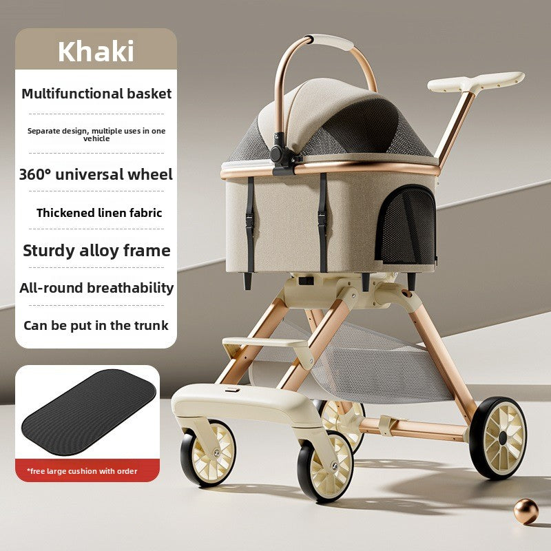 Multifunctional Foldable Pet Stroller