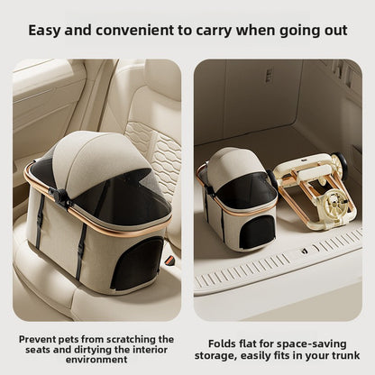 Multifunctional Foldable Pet Stroller