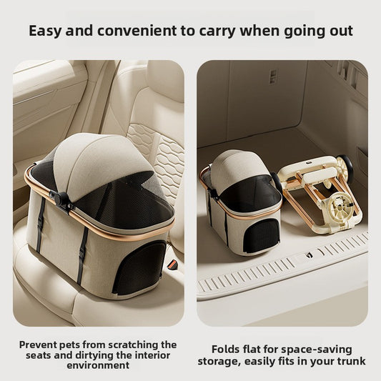 Multifunctional Foldable Pet Stroller