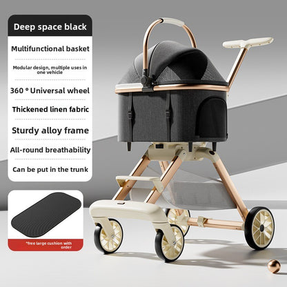Multifunctional Foldable Pet Stroller