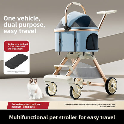 Multifunctional Foldable Pet Stroller
