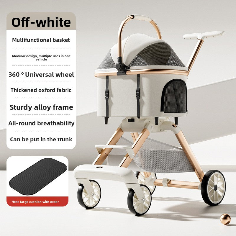 Multifunctional Foldable Pet Stroller