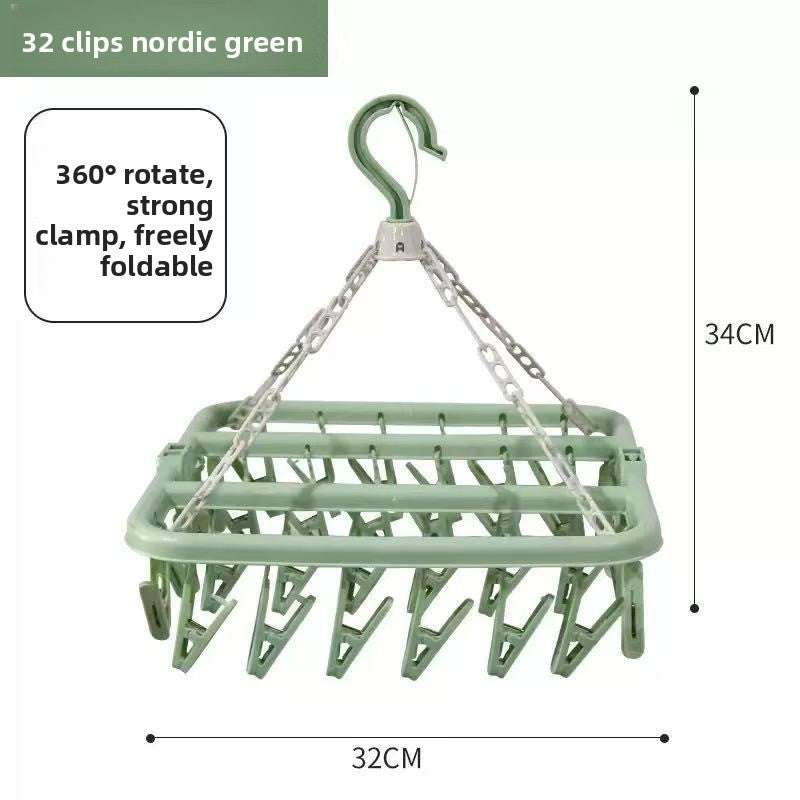 Multifunctional Foldable Plastic Drying Rack