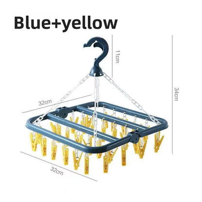 Multifunctional Foldable Plastic Drying Rack