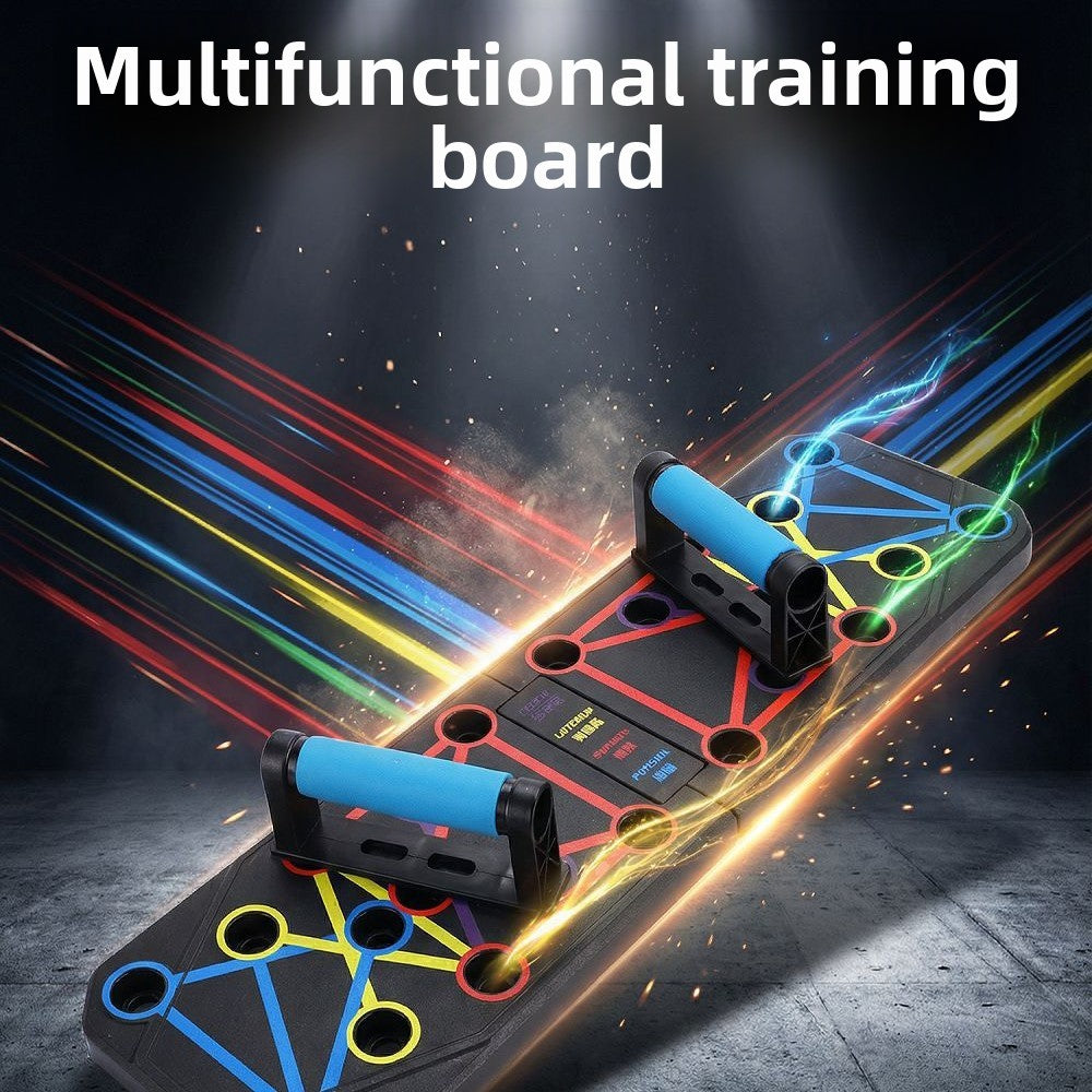 Multifunctional Foldable Push-Up Board for Home Exercise