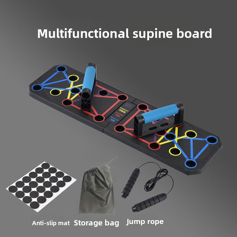 Multifunctional Foldable Push-Up Board for Home Exercise