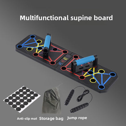 Multifunctional Foldable Push-Up Board for Home Exercise