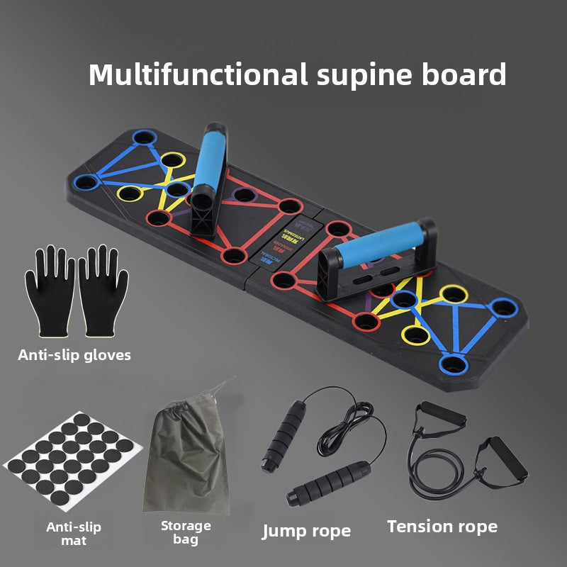 Multifunctional Foldable Push-Up Board for Home Exercise