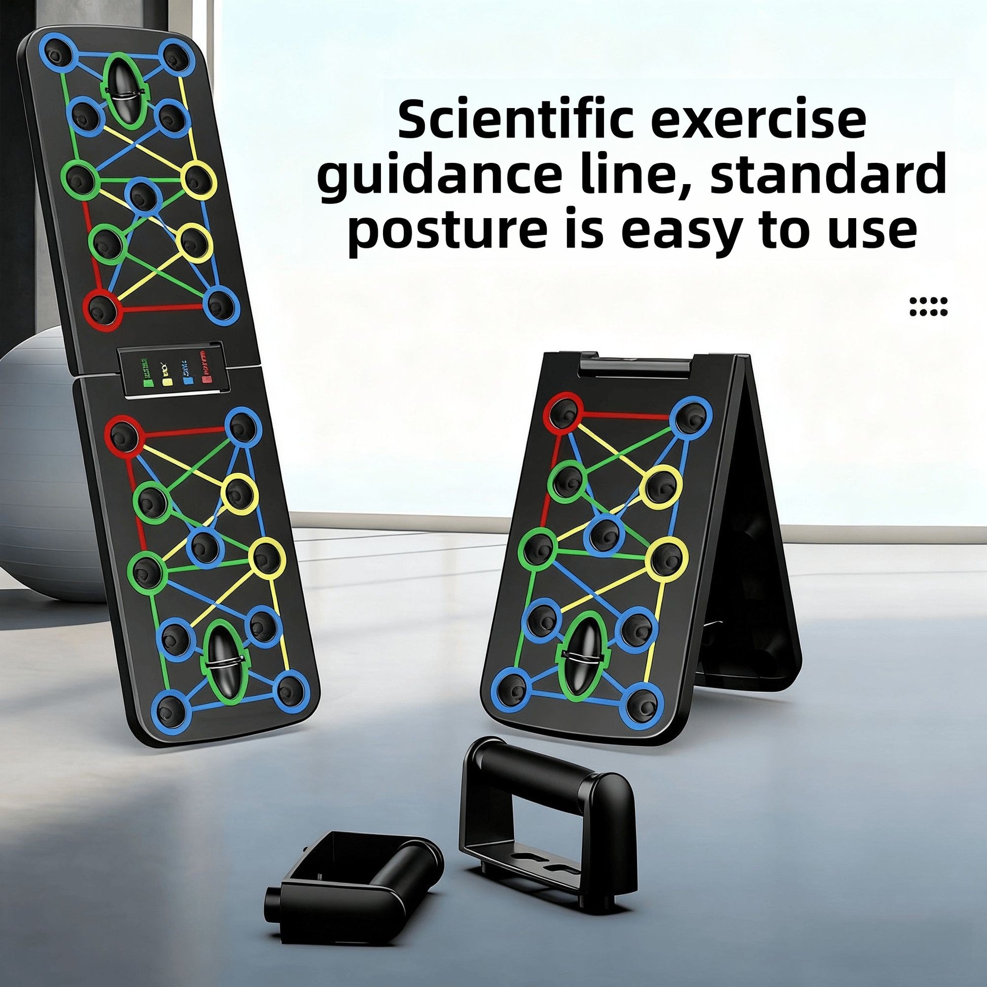 Multifunctional Foldable Push Up Training Board