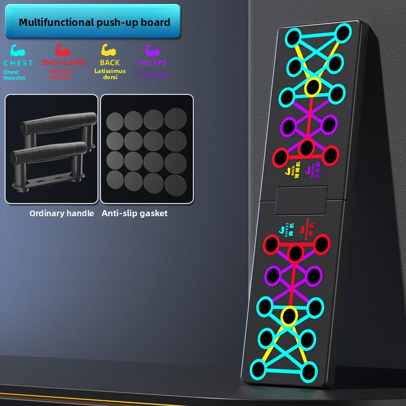 Multifunctional Foldable Push Up Training Board