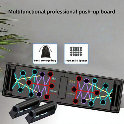 Multifunctional Foldable Push Up Training Board