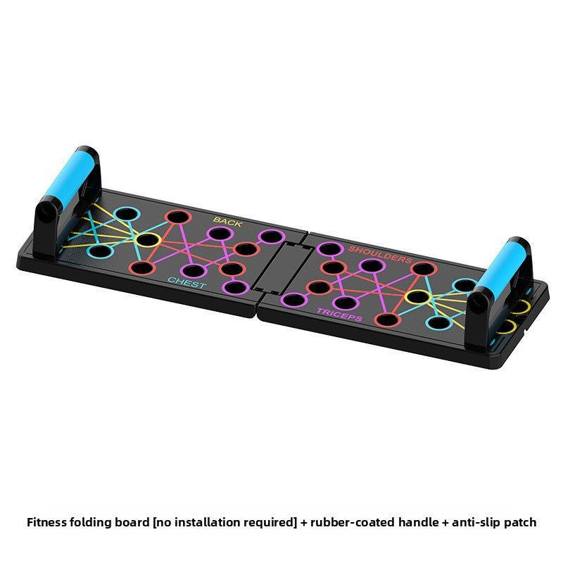Multifunctional Foldable Push Up Training Board with Accessories
