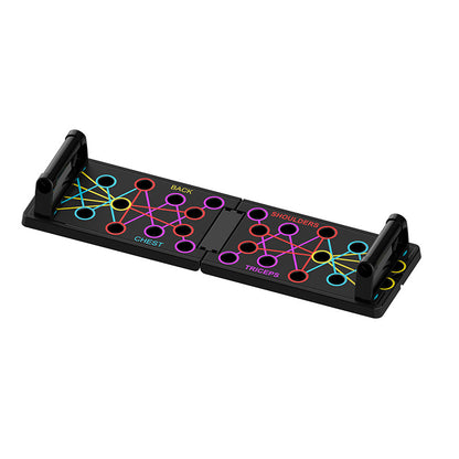 Multifunctional Foldable Push Up Training Board with Accessories